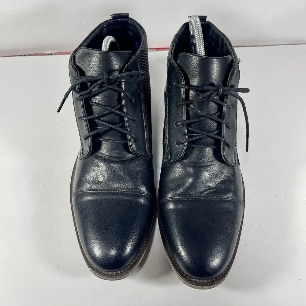 Steve Madden Men's Halter Chukka Boots - Black - Size 10.5